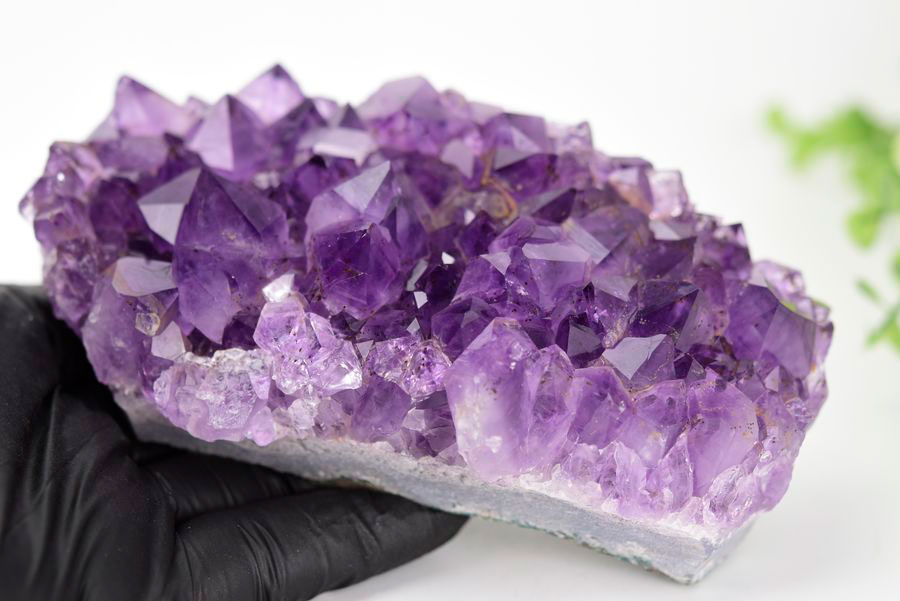 アメジスト　紫水晶　クラスター　原石　ブラジル産　アメジストクラスター　インテリア　Ametista Do Sul　浄化　置物　結晶　天然石　パワーストーン