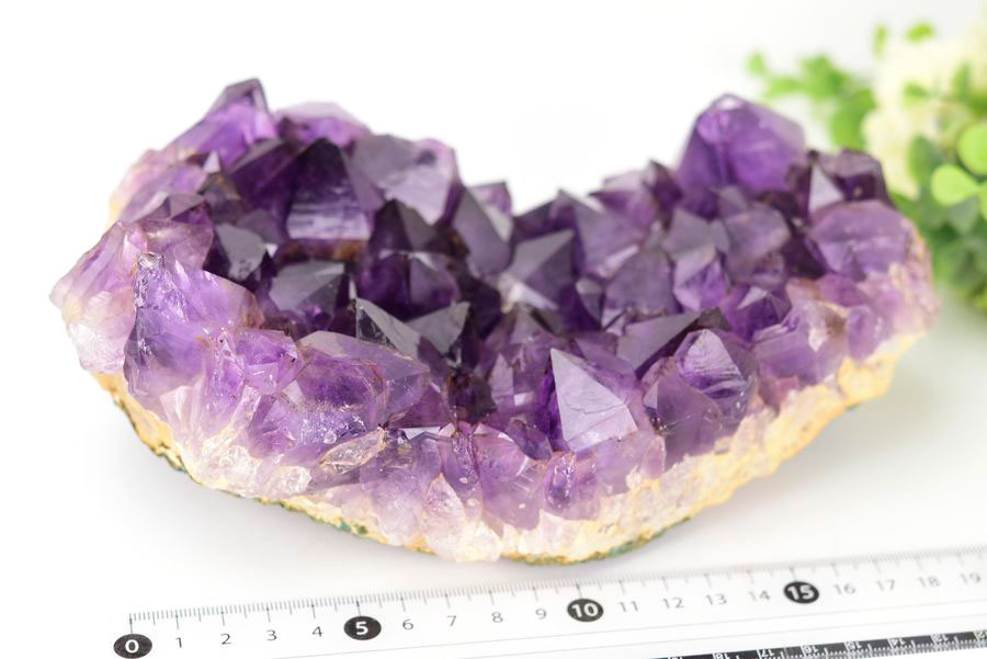 アメジスト　紫水晶　クラスター　原石　ブラジル産　アメジストクラスター　インテリア　Ametista Do Sul　浄化　置物　結晶　天然石　パワーストーン