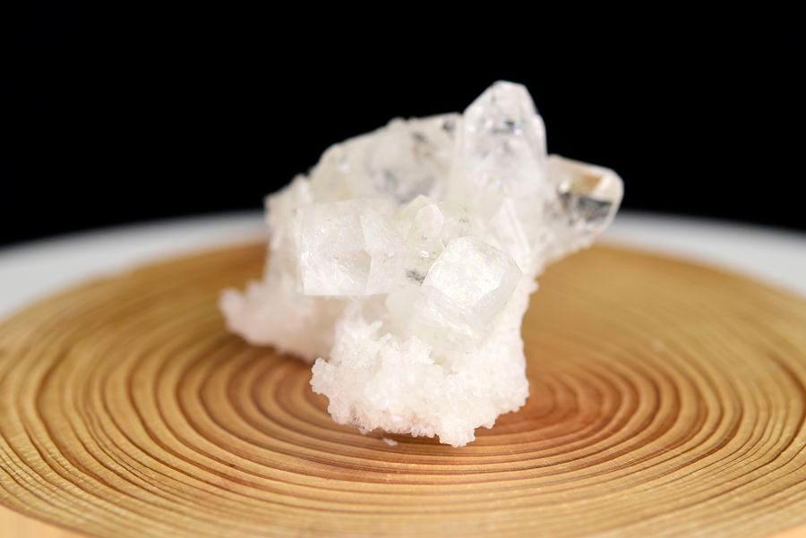 アポフィライト　魚眼石　インド　プーナ　apophyllite　浄化　置物　結晶　天然石　パワーストーン