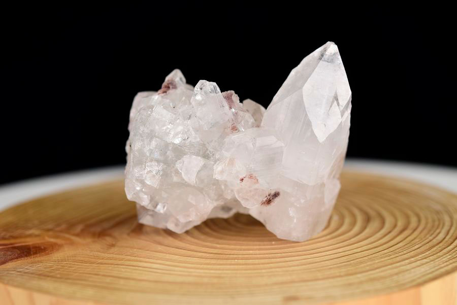 アポフィライト　魚眼石　インド　プーナ　apophyllite　浄化　置物　結晶　天然石　パワーストーン