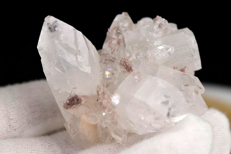 アポフィライト　魚眼石　インド　プーナ　apophyllite　浄化　置物　結晶　天然石　パワーストーン