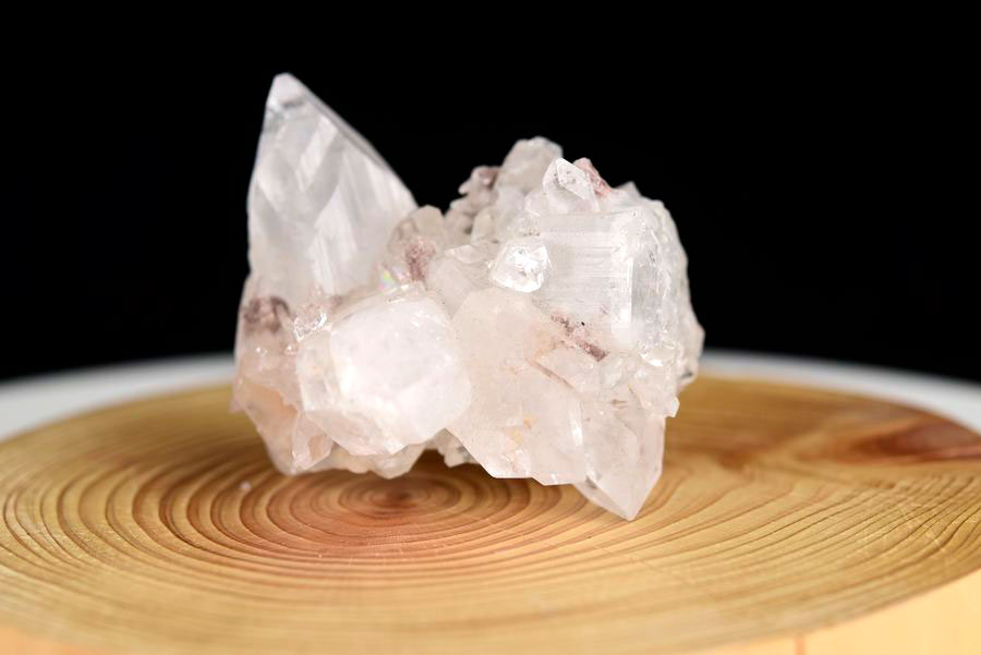 アポフィライト　魚眼石　インド　プーナ　apophyllite　浄化　置物　結晶　天然石　パワーストーン