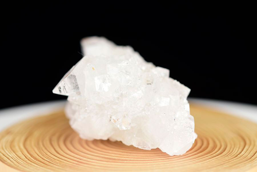 アポフィライト　魚眼石　インド　プーナ　apophyllite　浄化　置物　結晶　天然石　パワーストーン