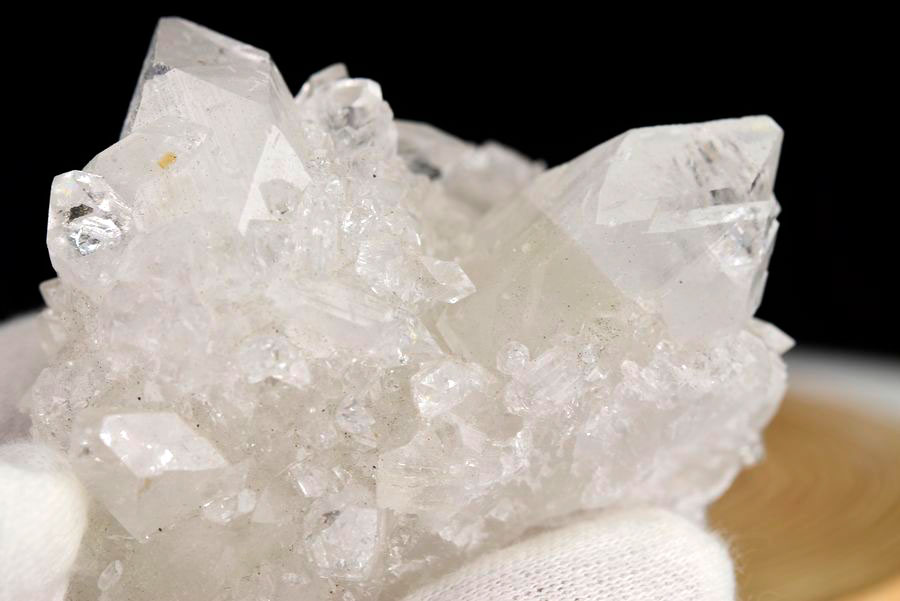 アポフィライト　魚眼石　インド　プーナ　apophyllite　浄化　置物　結晶　天然石　パワーストーン