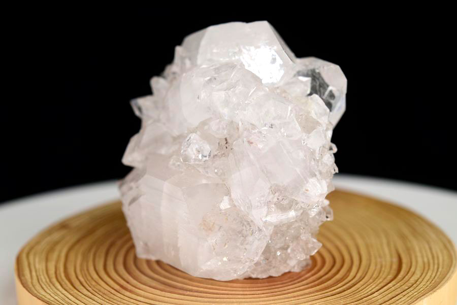 アポフィライト　魚眼石　インド　プーナ　apophyllite　浄化　置物　結晶　天然石　パワーストーン