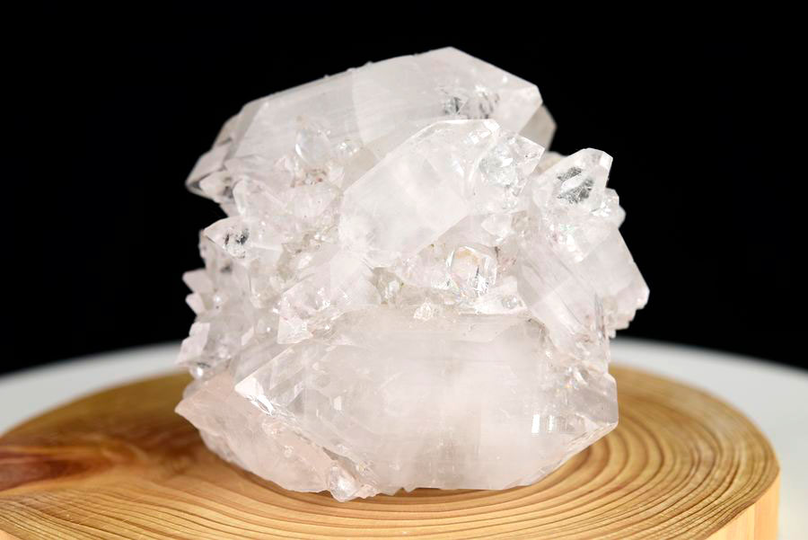 アポフィライト　魚眼石　インド　プーナ　apophyllite　浄化　置物　結晶　天然石　パワーストーン