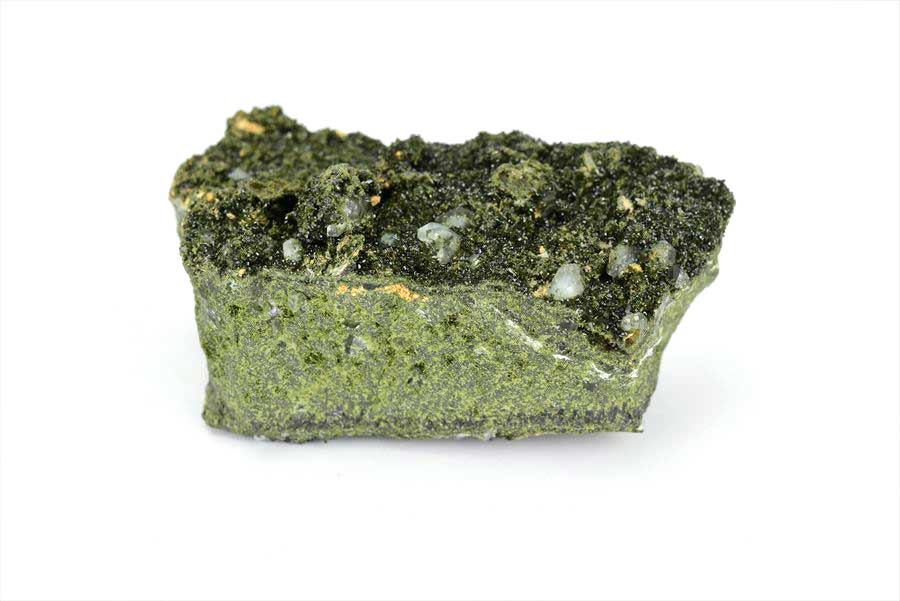 トルコ　ハッカリ産　エピソードクォーツ　Epidote with Quartz　緑簾石　水晶　クラスター　原石　鉱物