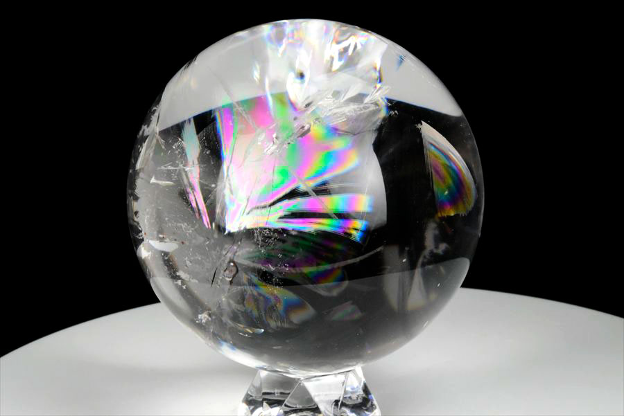 レムリアンシード　レムリアン水晶　レムリアンクリスタル　丸玉　置物　ブラジル　水晶　パワーストーン