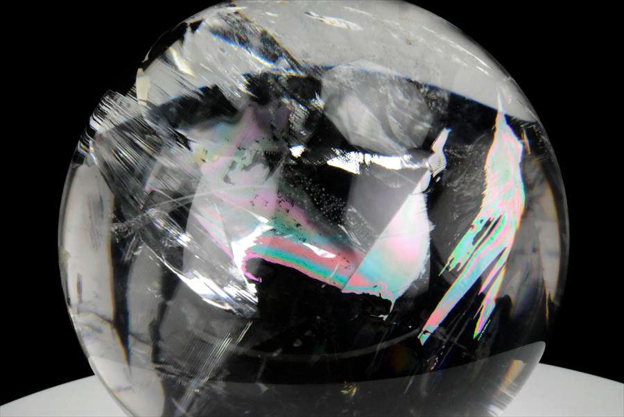 レムリアンシード　レムリアン水晶　レムリアンクリスタル　丸玉　置物　ブラジル　水晶　パワーストーン