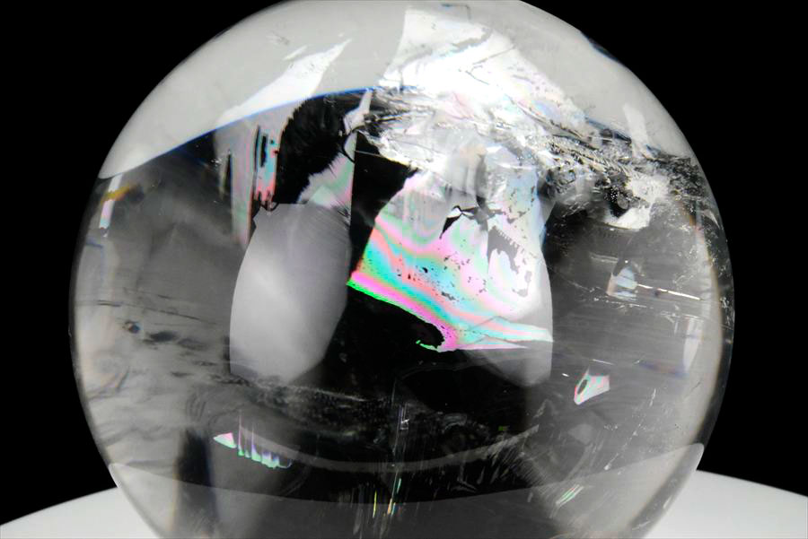 レムリアンシード　レムリアン水晶　レムリアンクリスタル　丸玉　置物　ブラジル　水晶　パワーストーン