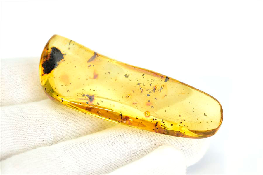 コロンビア産 虫入り 琥珀 アンバー コパル Copal Amber Insects Colombia ヤングアンバー タンブル