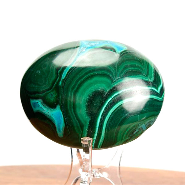コンゴ産 マラカイト孔雀石 Malachite 卵 エッグ 置物 マーブル 磨き 天然石 パワーストーン