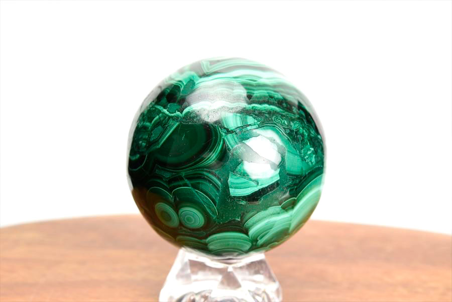 コンゴ産 マラカイト孔雀石 Malachite 卵 エッグ 置物 マーブル 磨き 天然石 パワーストーン