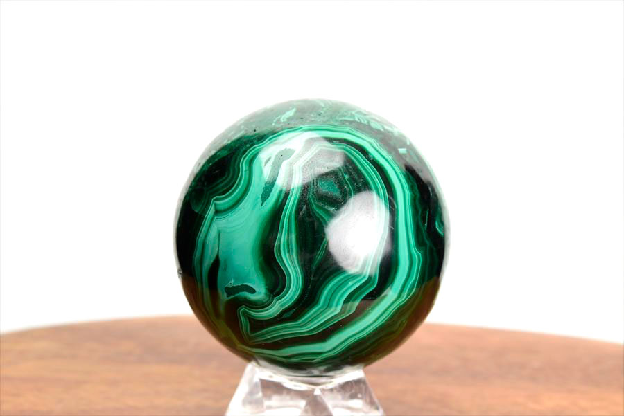 コンゴ産 マラカイト孔雀石 Malachite 卵 エッグ 置物 マーブル 磨き 天然石 パワーストーン