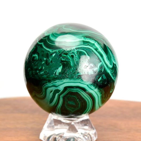 コンゴ産 マラカイト孔雀石 Malachite 卵 エッグ 置物 マーブル 磨き 天然石 パワーストーン