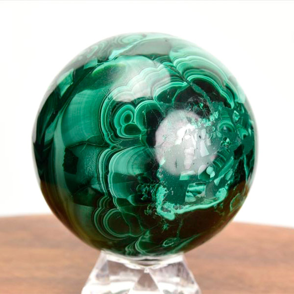 コンゴ産 マラカイト孔雀石 Malachite 卵 エッグ 置物 マーブル 磨き 天然石 パワーストーン