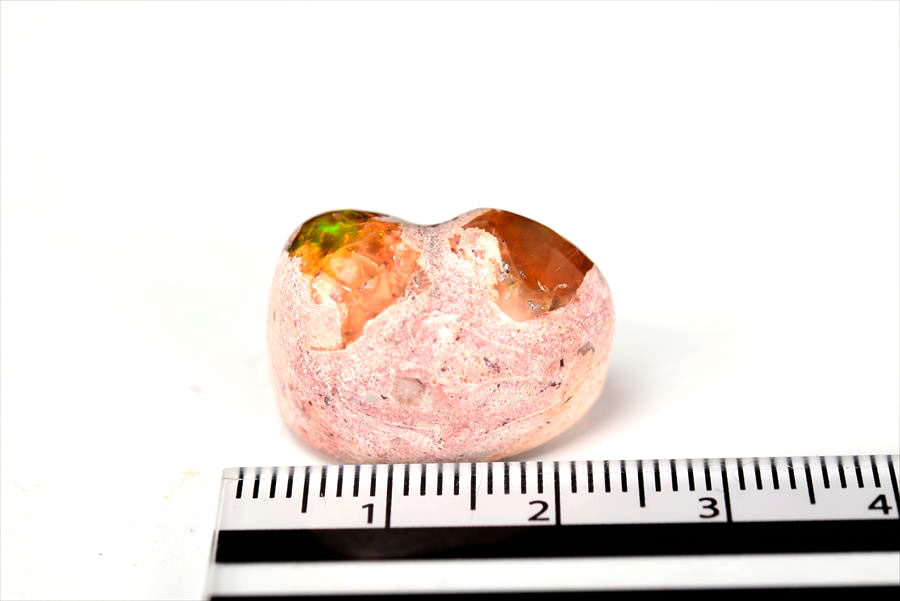 メキシコ マグダレナ カンテラオパール ルース タンブル 母岩オパール 遊色 Cantera Opal Magdalena