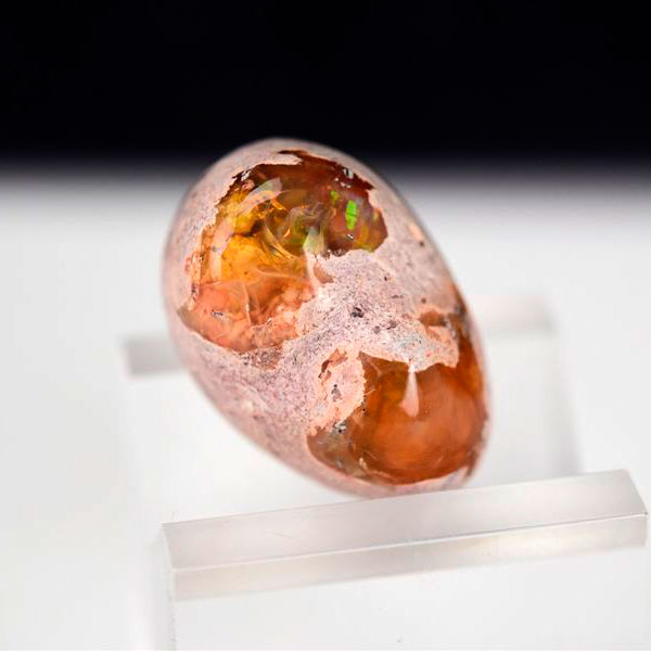 メキシコ マグダレナ カンテラオパール ルース タンブル 母岩オパール 遊色 Cantera Opal Magdalena