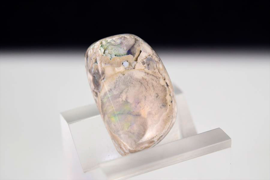 メキシコ マグダレナ カンテラオパール ルース タンブル 母岩オパール 遊色 Cantera Opal Magdalena