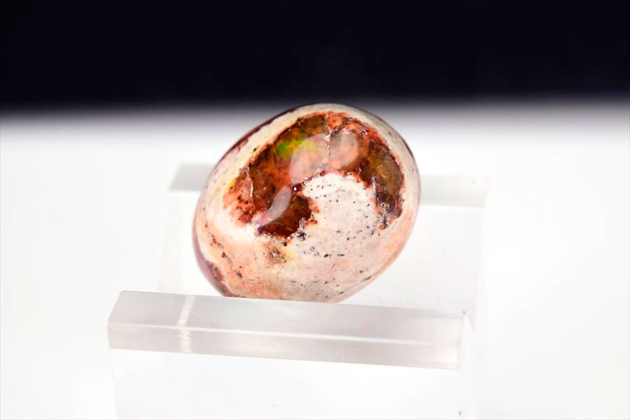 メキシコ マグダレナ カンテラオパール ルース タンブル 母岩オパール 遊色 Cantera Opal Magdalena
