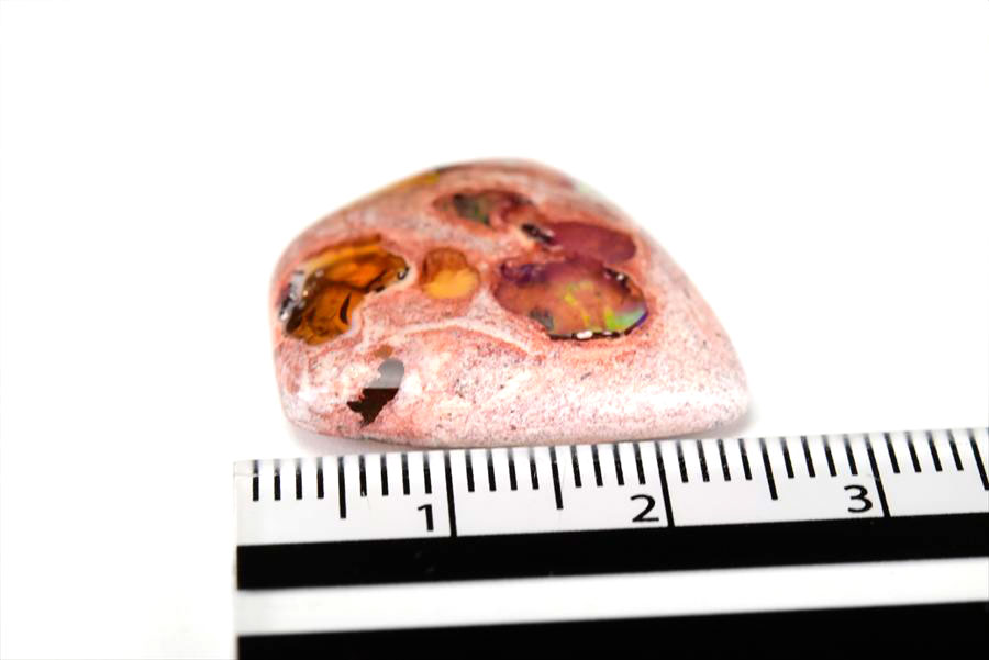 メキシコ マグダレナ カンテラオパール ルース タンブル 母岩オパール 遊色 Cantera Opal Magdalena