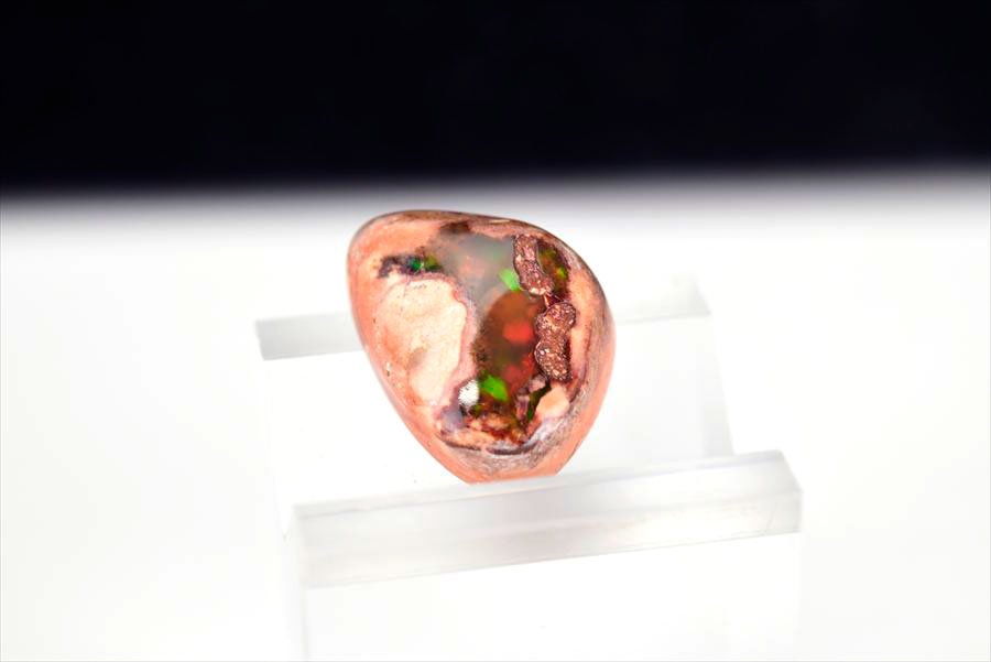 メキシコ マグダレナ カンテラオパール ルース タンブル 母岩オパール 遊色 Cantera Opal Magdalena