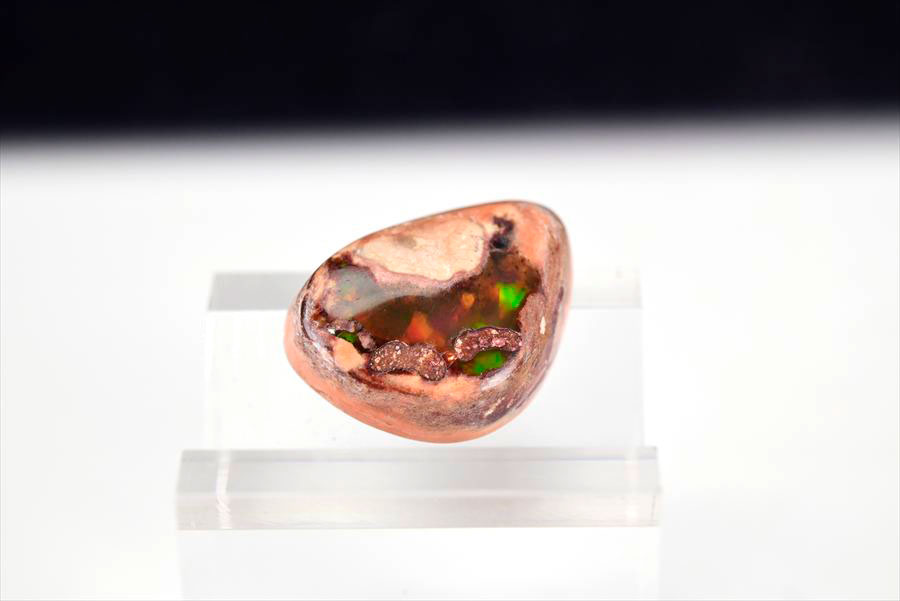 メキシコ マグダレナ カンテラオパール ルース タンブル 母岩オパール 遊色 Cantera Opal Magdalena
