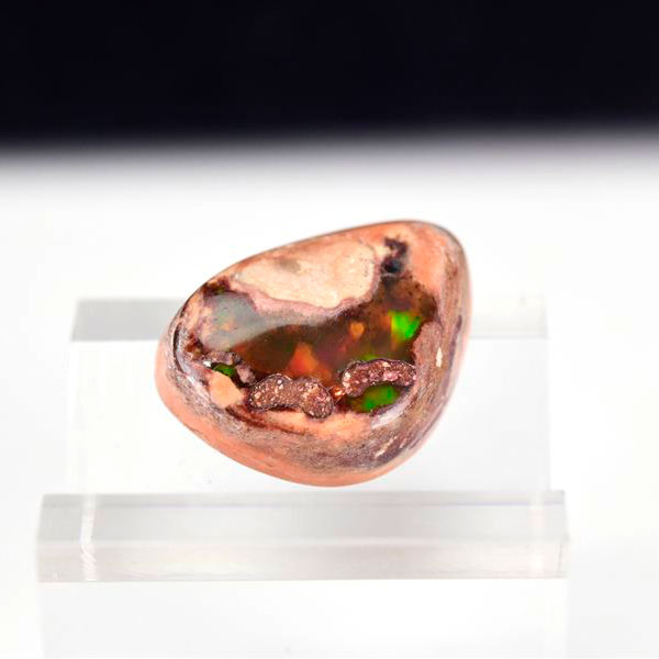 メキシコ マグダレナ カンテラオパール ルース タンブル 母岩オパール 遊色 Cantera Opal Magdalena