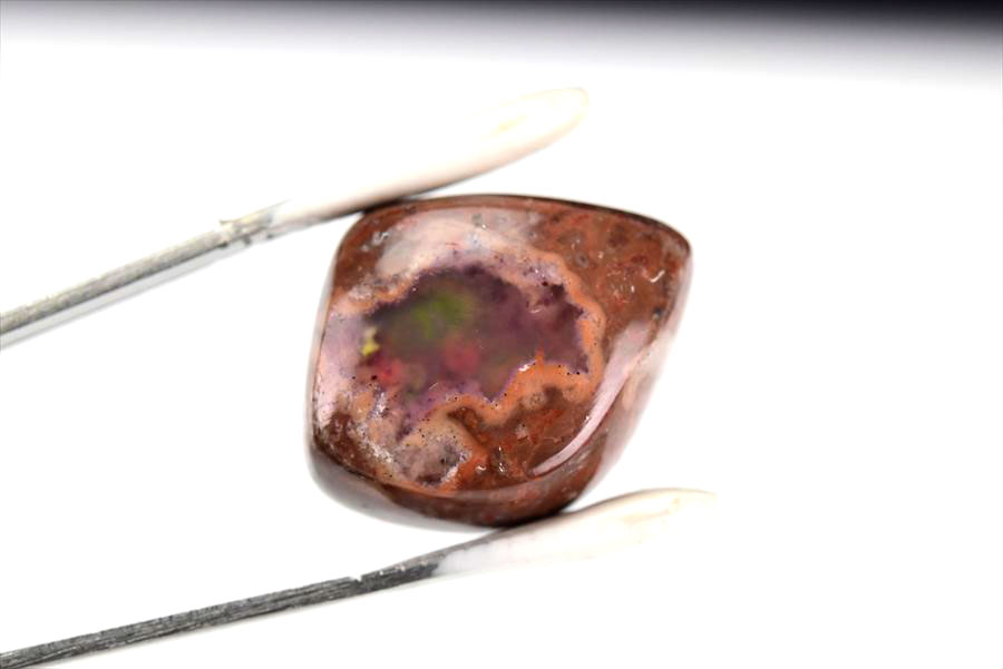 メキシコ マグダレナ カンテラオパール ルース タンブル 母岩オパール 遊色 Cantera Opal Magdalena