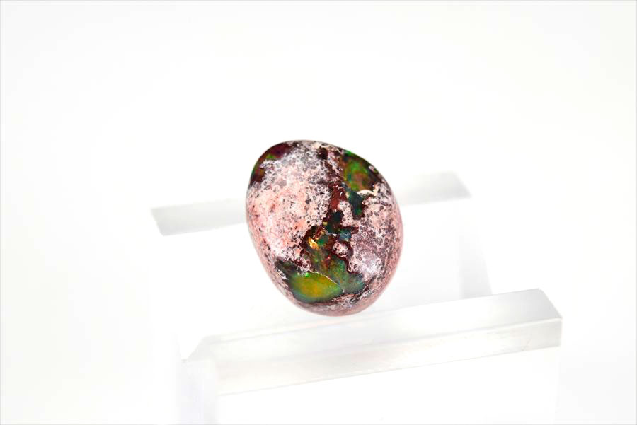 メキシコ マグダレナ カンテラオパール ルース タンブル 母岩オパール 遊色 Cantera Opal Magdalena