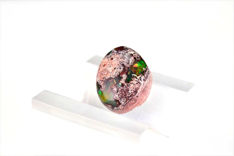 メキシコ マグダレナ カンテラオパール ルース タンブル 母岩オパール 遊色 Cantera Opal Magdalena