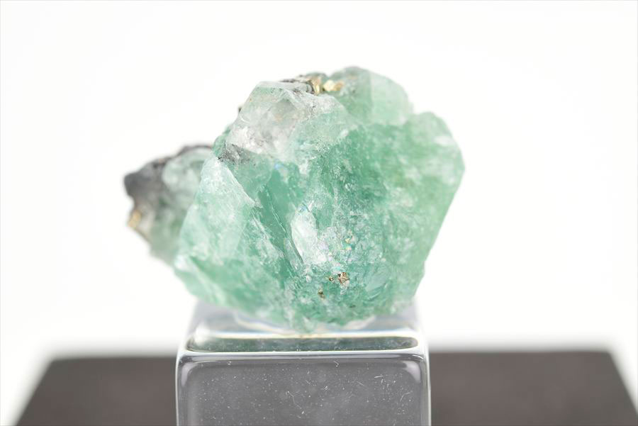 ペルー ミルポ鉱山　フローライト パイライト 共生 蛍光 鉱物 蛍石 黄鉄鉱 Milpo Peru fluorite pyrite