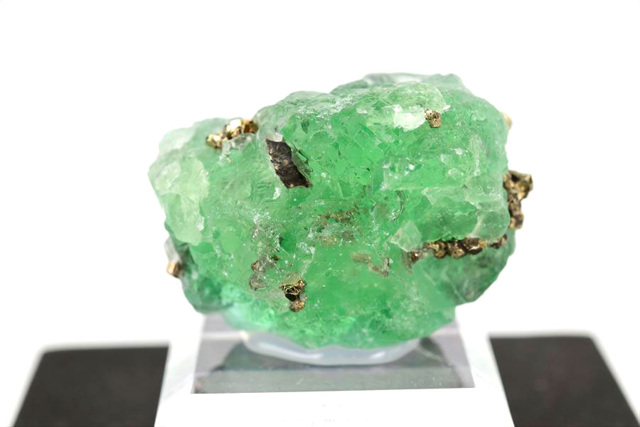 ペルー ミルポ鉱山　フローライト パイライト 共生 蛍光 鉱物 蛍石 黄鉄鉱 Milpo Peru fluorite pyrite