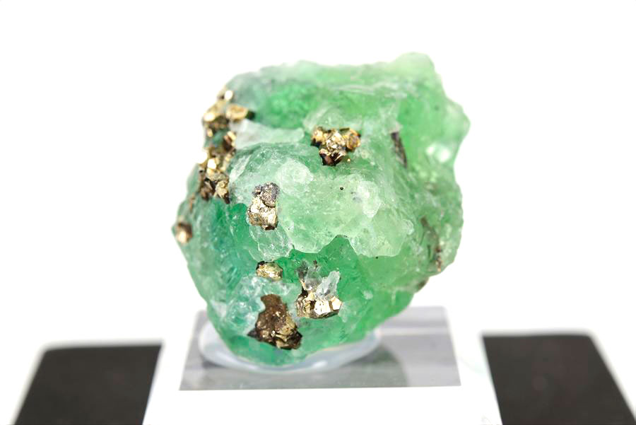 ペルー ミルポ鉱山　フローライト パイライト 共生 蛍光 鉱物 蛍石 黄鉄鉱 Milpo Peru fluorite pyrite