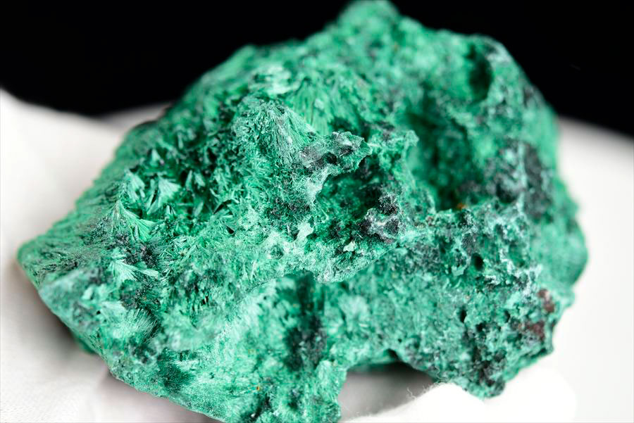 コンゴ産 マラカイト ビロードマラカイト ベルベットマラカイト Velvet Malachite 孔雀石 鉱物 原石