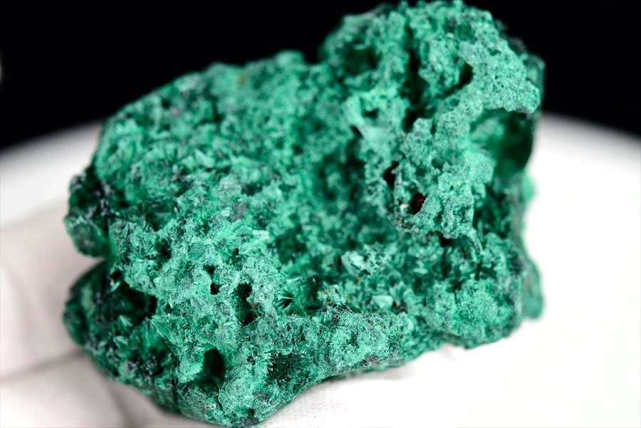 コンゴ産 マラカイト ビロードマラカイト ベルベットマラカイト Velvet Malachite 孔雀石 鉱物 原石