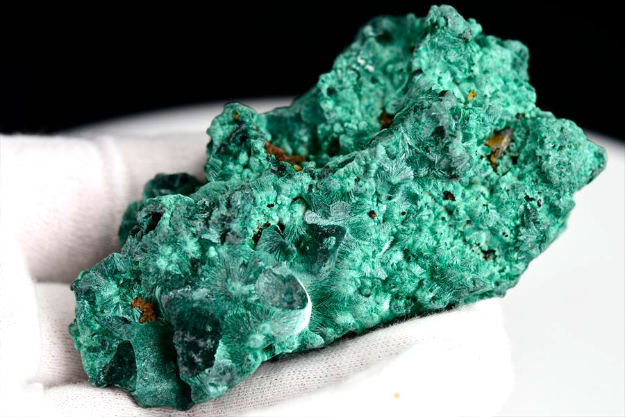 コンゴ産 マラカイト ビロードマラカイト ベルベットマラカイト Velvet Malachite 孔雀石 鉱物 原石