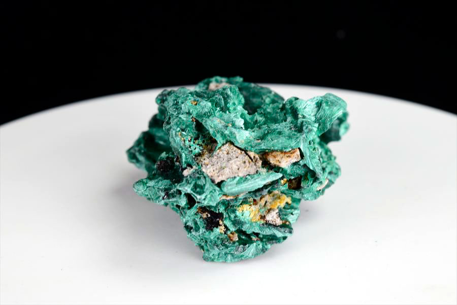 コンゴ産 マラカイト ビロードマラカイト ベルベットマラカイト Velvet Malachite 孔雀石 鉱物 原石