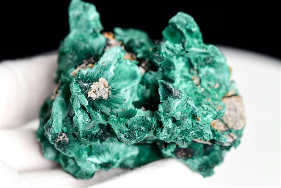 コンゴ産 マラカイト ビロードマラカイト ベルベットマラカイト Velvet Malachite 孔雀石 鉱物 原石