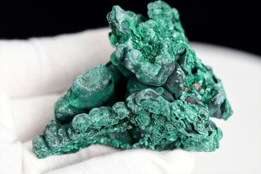 コンゴ産 マラカイト ビロードマラカイト ベルベットマラカイト Velvet Malachite 孔雀石 鉱物 原石