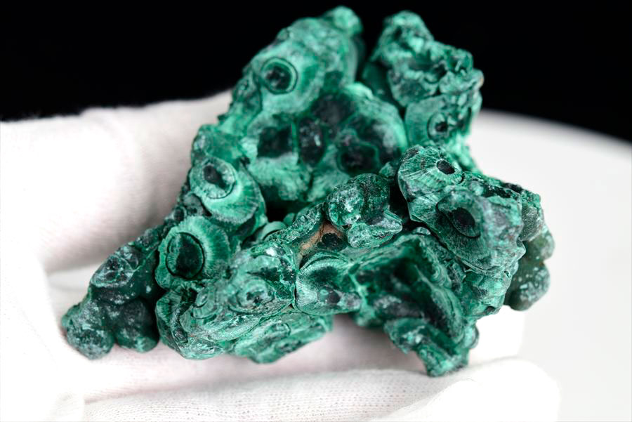 コンゴ産 マラカイト ビロードマラカイト ベルベットマラカイト Velvet Malachite 孔雀石 鉱物 原石