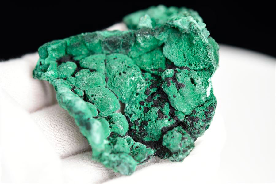 コンゴ産 マラカイト ビロードマラカイト ベルベットマラカイト Velvet Malachite 孔雀石 鉱物 原石