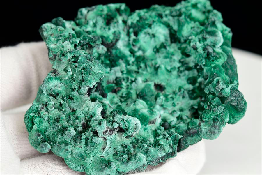 コンゴ産 マラカイト ビロードマラカイト ベルベットマラカイト Velvet Malachite 孔雀石 鉱物 原石