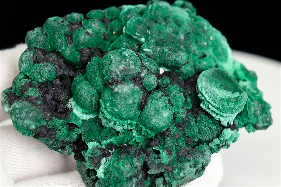 コンゴ産 マラカイト ビロードマラカイト ベルベットマラカイト Velvet Malachite 孔雀石 鉱物 原石