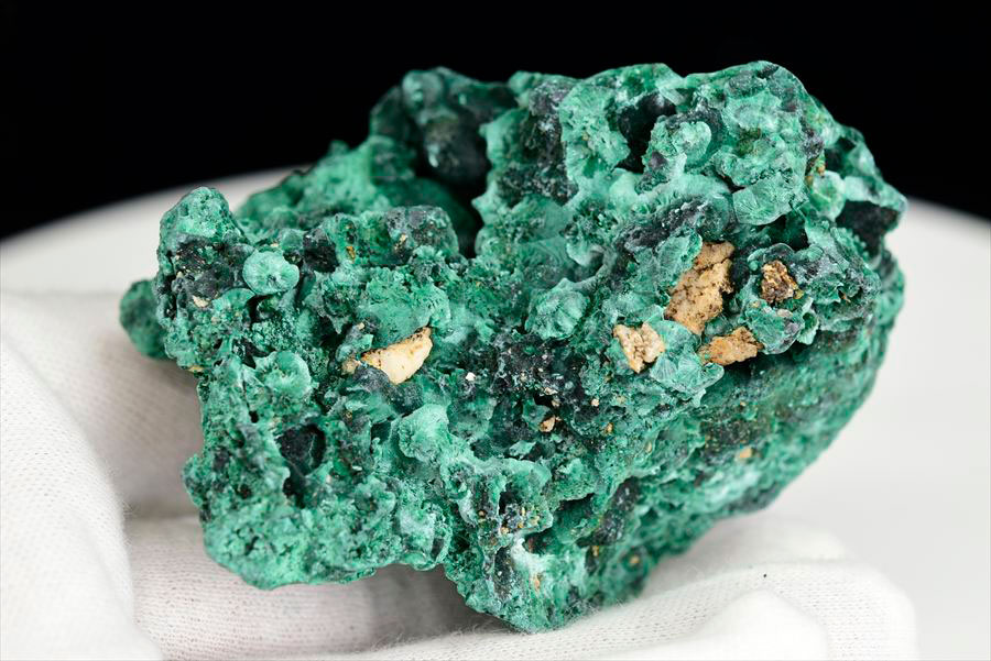コンゴ産 マラカイト ビロードマラカイト ベルベットマラカイト Velvet Malachite 孔雀石 鉱物 原石