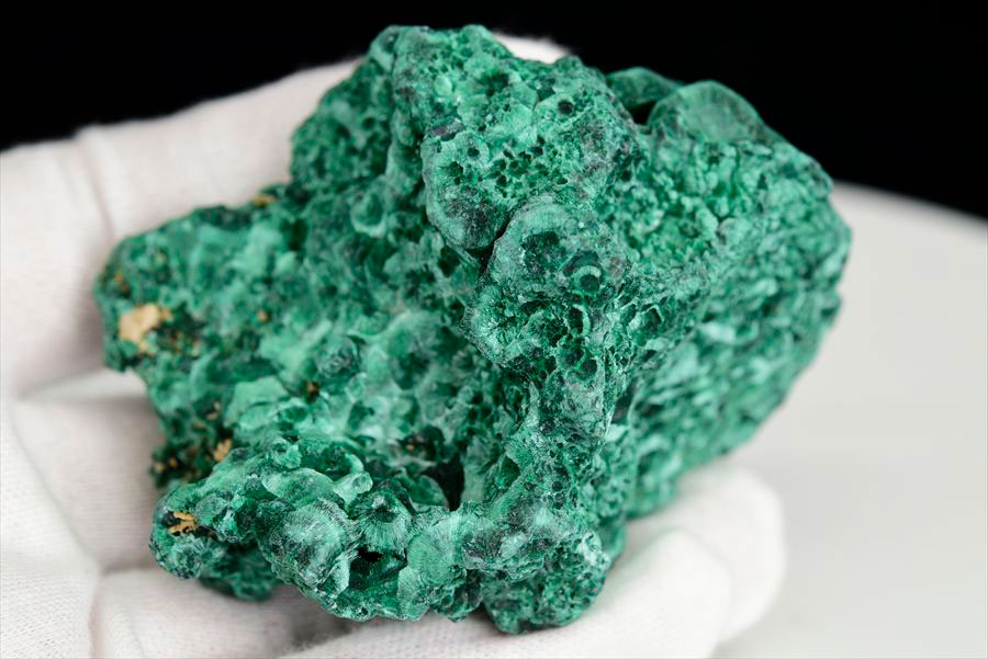 コンゴ産 マラカイト ビロードマラカイト ベルベットマラカイト Velvet Malachite 孔雀石 鉱物 原石