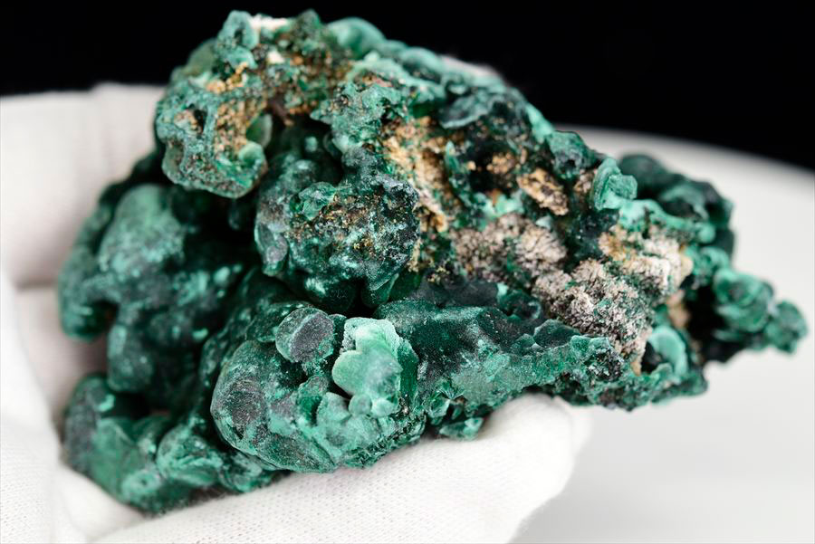 コンゴ産 マラカイト ビロードマラカイト ベルベットマラカイト Velvet Malachite 孔雀石 鉱物 原石