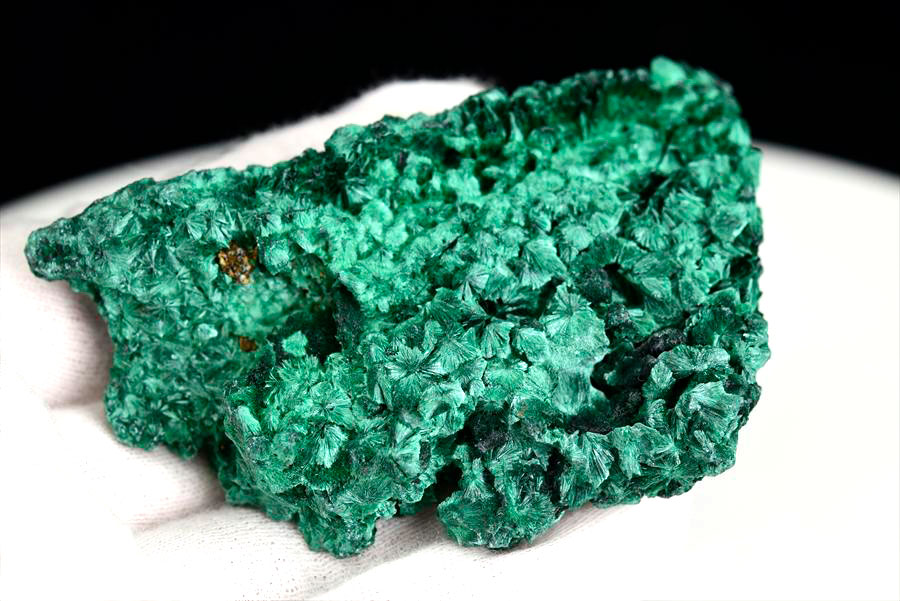 コンゴ産 マラカイト ビロードマラカイト ベルベットマラカイト Velvet Malachite 孔雀石 鉱物 原石