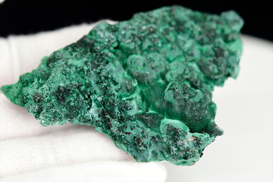 コンゴ産 マラカイト ビロードマラカイト ベルベットマラカイト Velvet Malachite 孔雀石 鉱物 原石