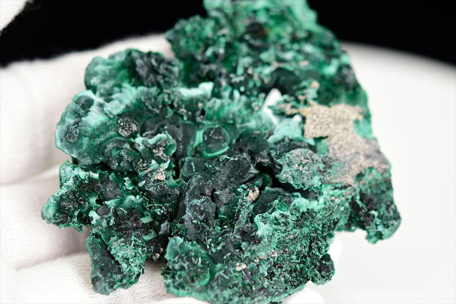 コンゴ産 マラカイト ビロードマラカイト ベルベットマラカイト Velvet Malachite 孔雀石 鉱物 原石